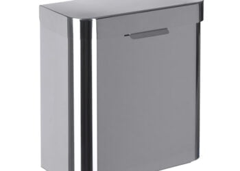 packshot metalowego kosza