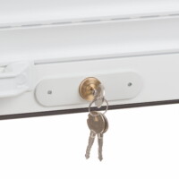 żaluzja zamek z kluczem